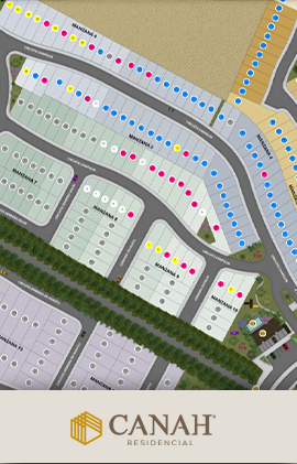Caso Meseta Habitat - plano de lotes con disponibilidad
