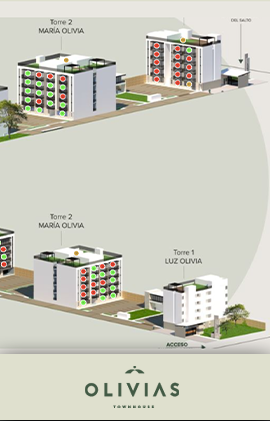 Caso Hogares Intempo - plano del conjunto con disponibilidad por unidad